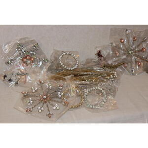 NEW Martha Stewart 13 Piece Christmas Tree Ornament Decor Kit